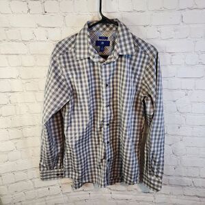 Men's Egara "Slim Fit" button-down longsleeve shirt, size Medium